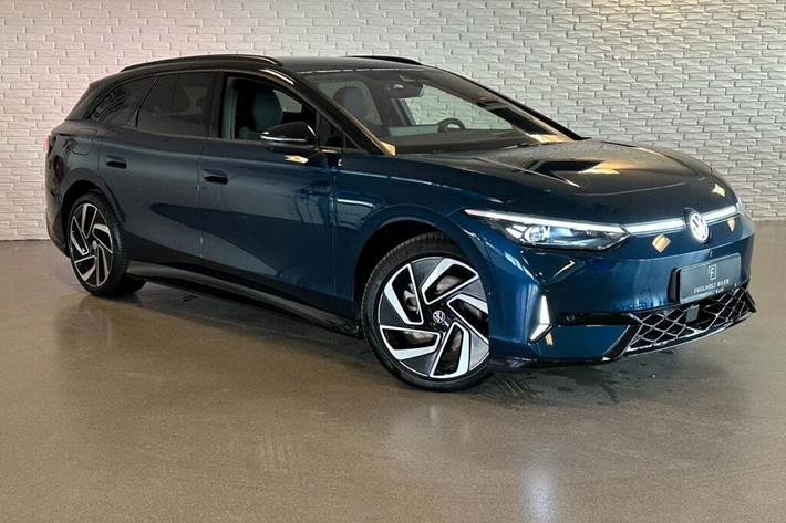 Blå VW ID.7 fra 2025