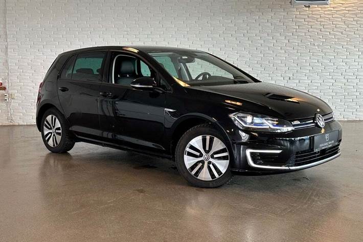 Sort VW e-Golf VII fra 2019