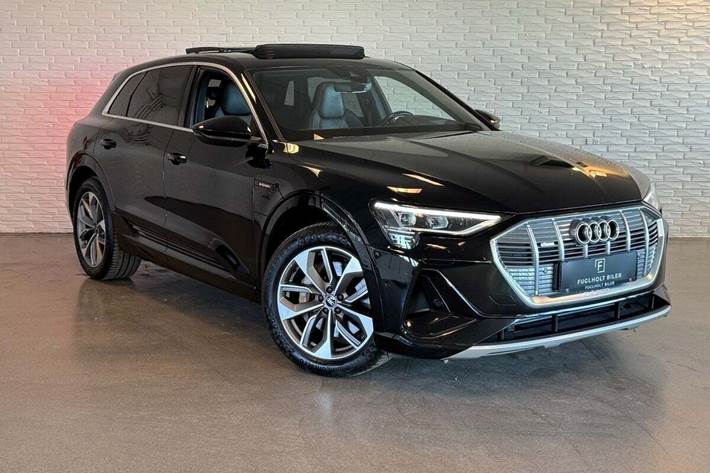 Sort Audi e-tron fra 2022