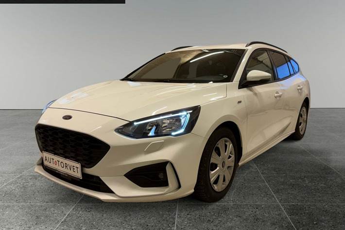 Hvid Ford Focus fra 2021