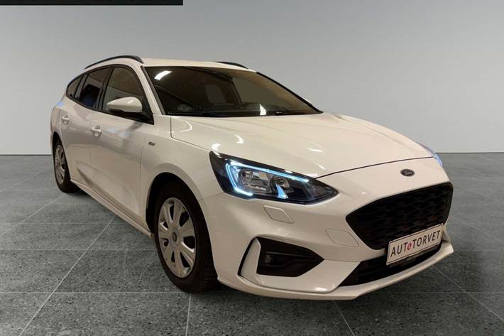 Hvid Ford Focus fra 2021