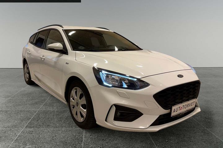 Hvid Ford Focus fra 2021