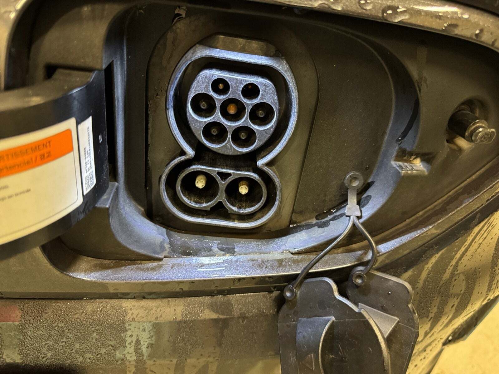 Grå Kia e-Niro fra 2020