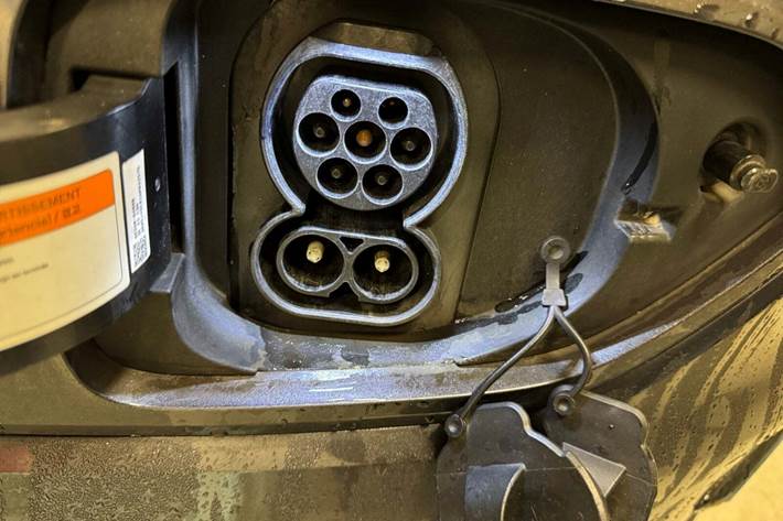 Grå Kia e-Niro fra 2020