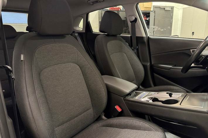 Hvid Hyundai Kona fra 2020