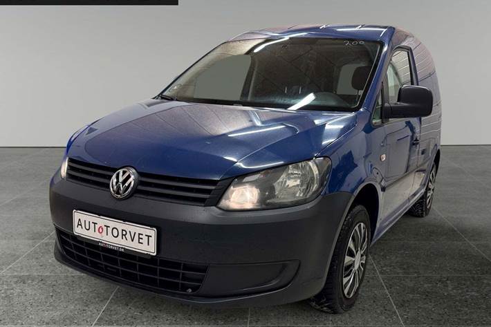 Blå VW Caddy fra 2015