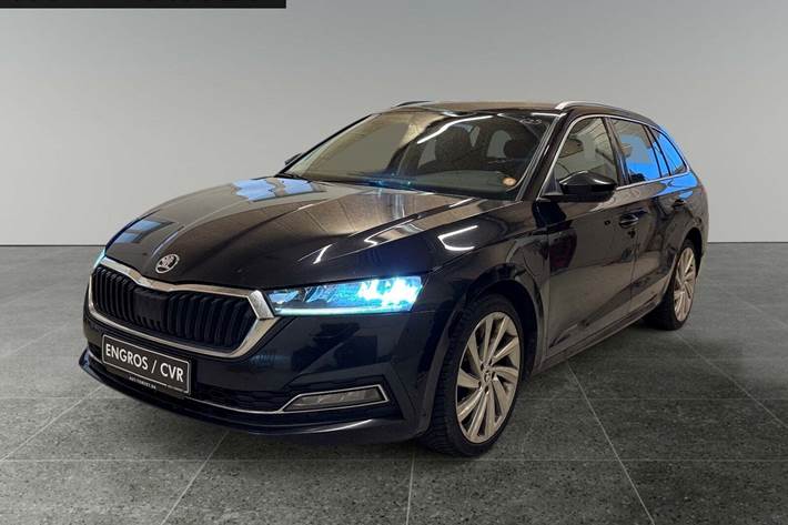 Sort Skoda Octavia fra 2021