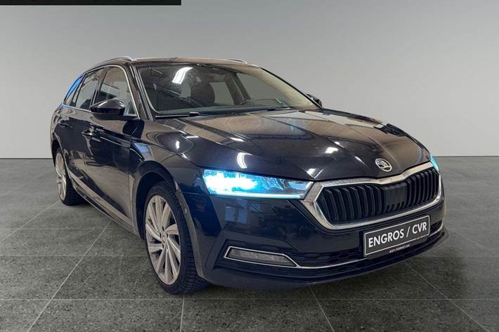 Sort Skoda Octavia fra 2021