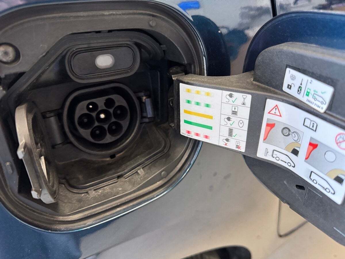 Blå Renault Twingo fra 2021