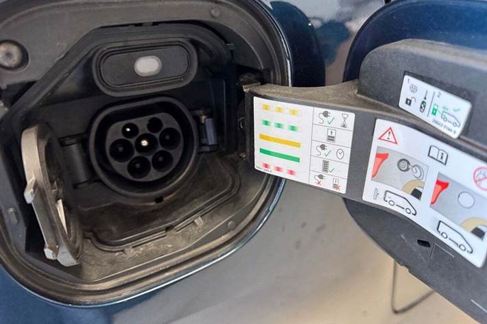 Blå Renault Twingo fra 2021