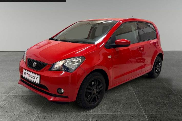 Rød Seat Mii fra 2014