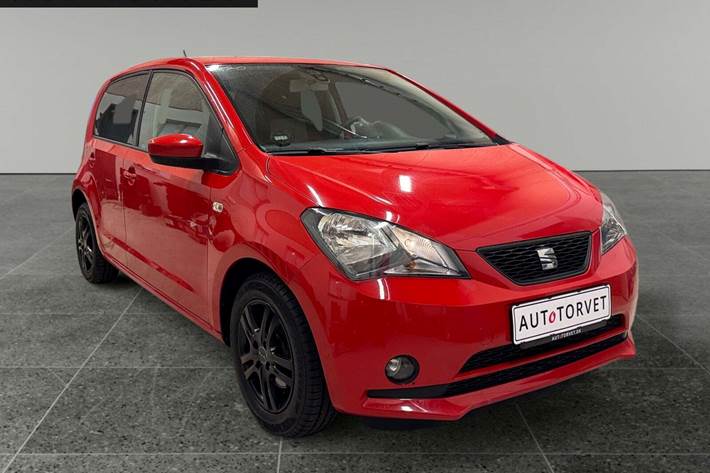 Rød Seat Mii fra 2014