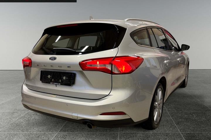 Sølv Ford Focus fra 2019