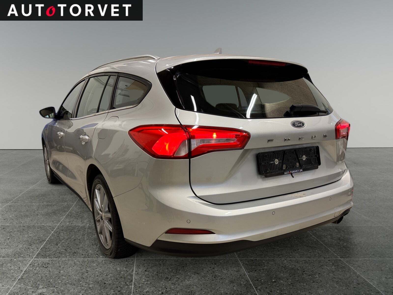 Sølv Ford Focus fra 2019