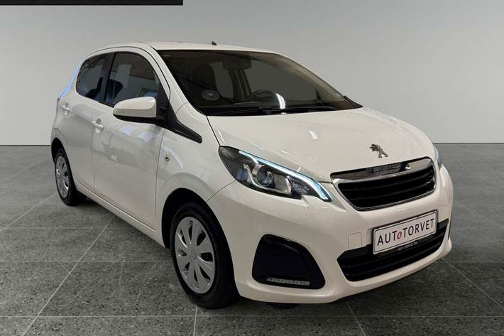 Hvid Peugeot 108 fra 2015