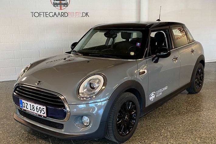 Grå Mini Cooper fra 2017