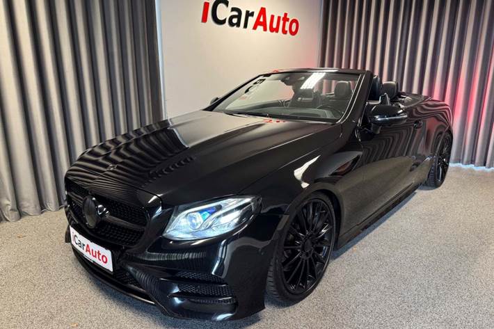 Sort Mercedes E400 fra 2018