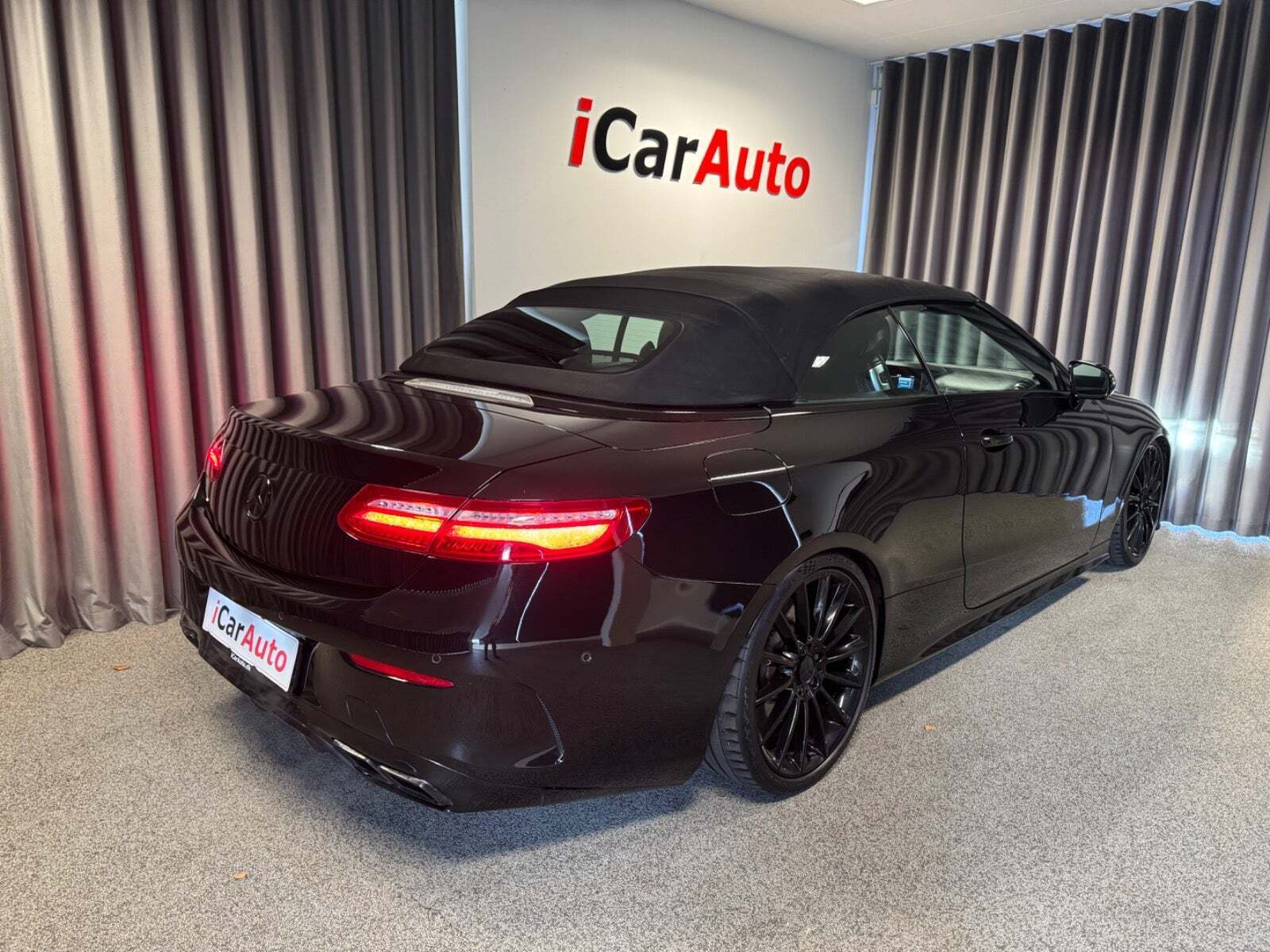 Sort Mercedes E400 fra 2018