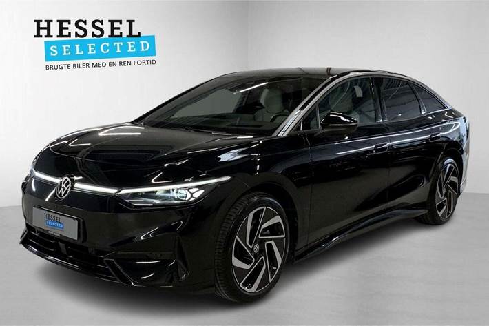 Sort VW ID.7 fra 2024 set udefra