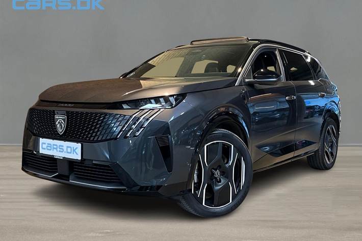 Grå Peugeot e-5008 fra 2025