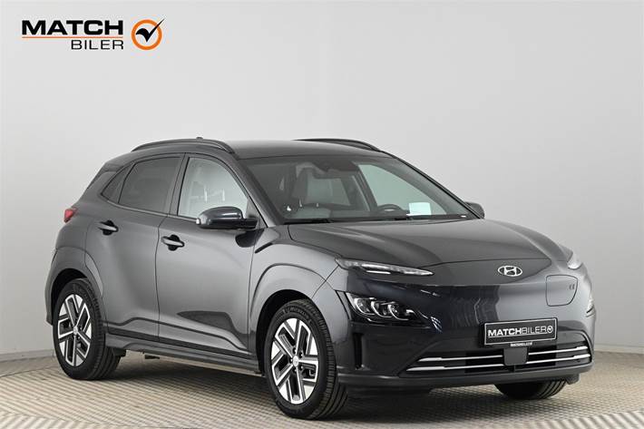 Grå Hyundai Kona fra 2023