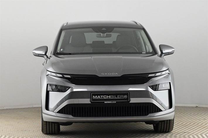 Grå Skoda Enyaq fra 2026