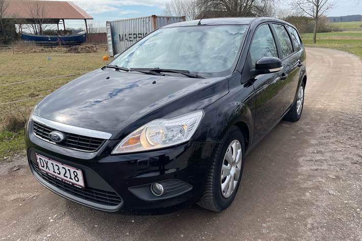 Sort Ford Focus fra 2009
