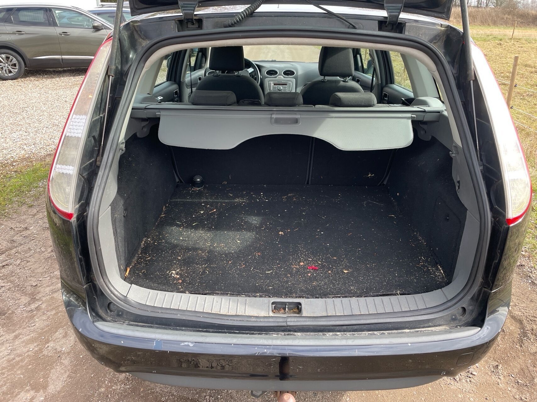 Sort Ford Focus fra 2009