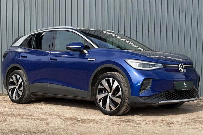 Blå VW ID.4 fra 2023