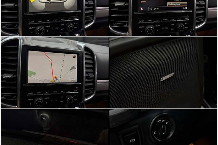 Sort Porsche Cayenne S fra 2010