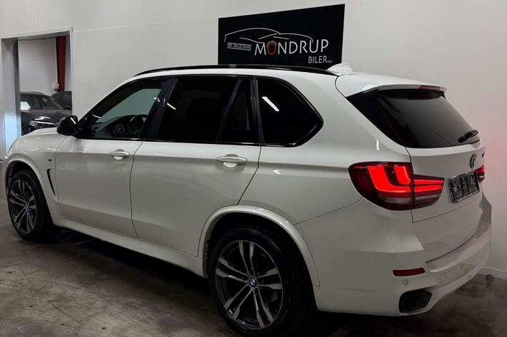 Hvid BMW X5 fra 2014