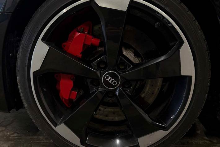 Sort Audi RS3 fra 2017