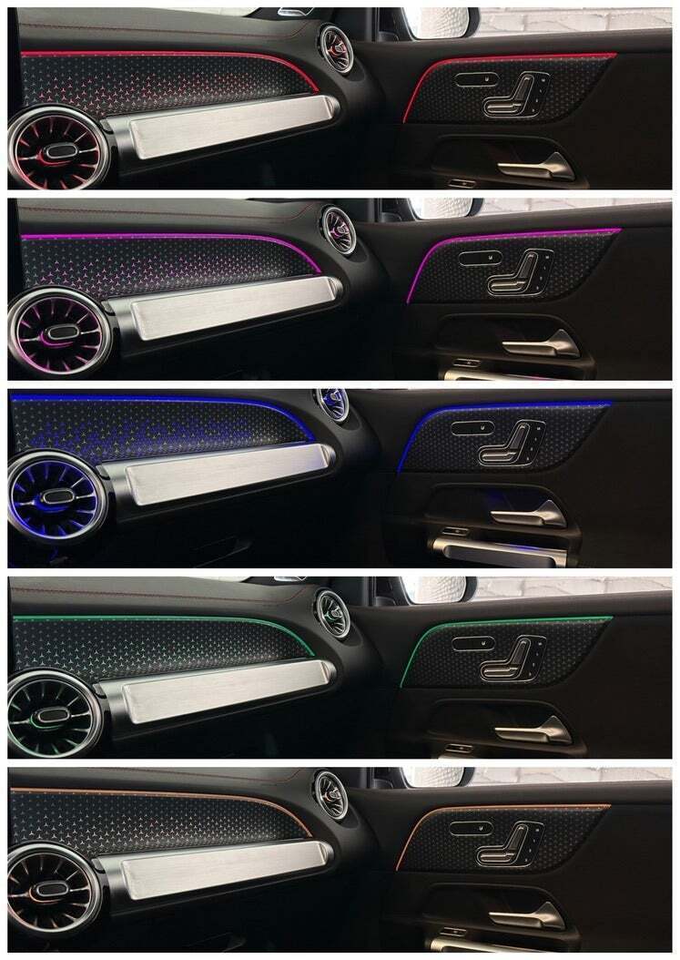 Grå Mercedes EQB250+ fra 2025