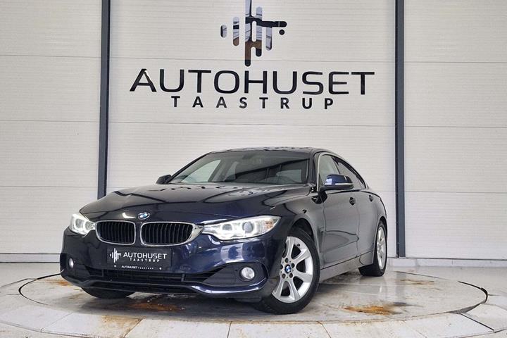 Blå BMW 428i fra 2016 set udefra