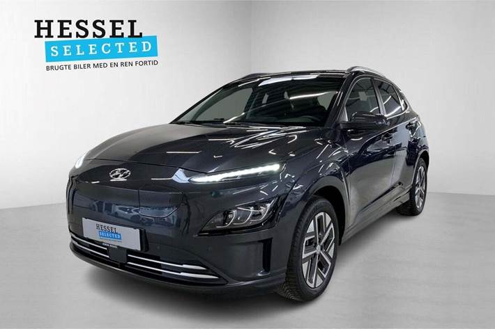 Grå Hyundai Kona fra 2022