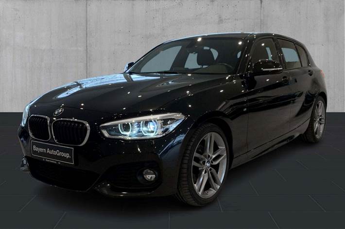 Sort BMW 118d fra 2019