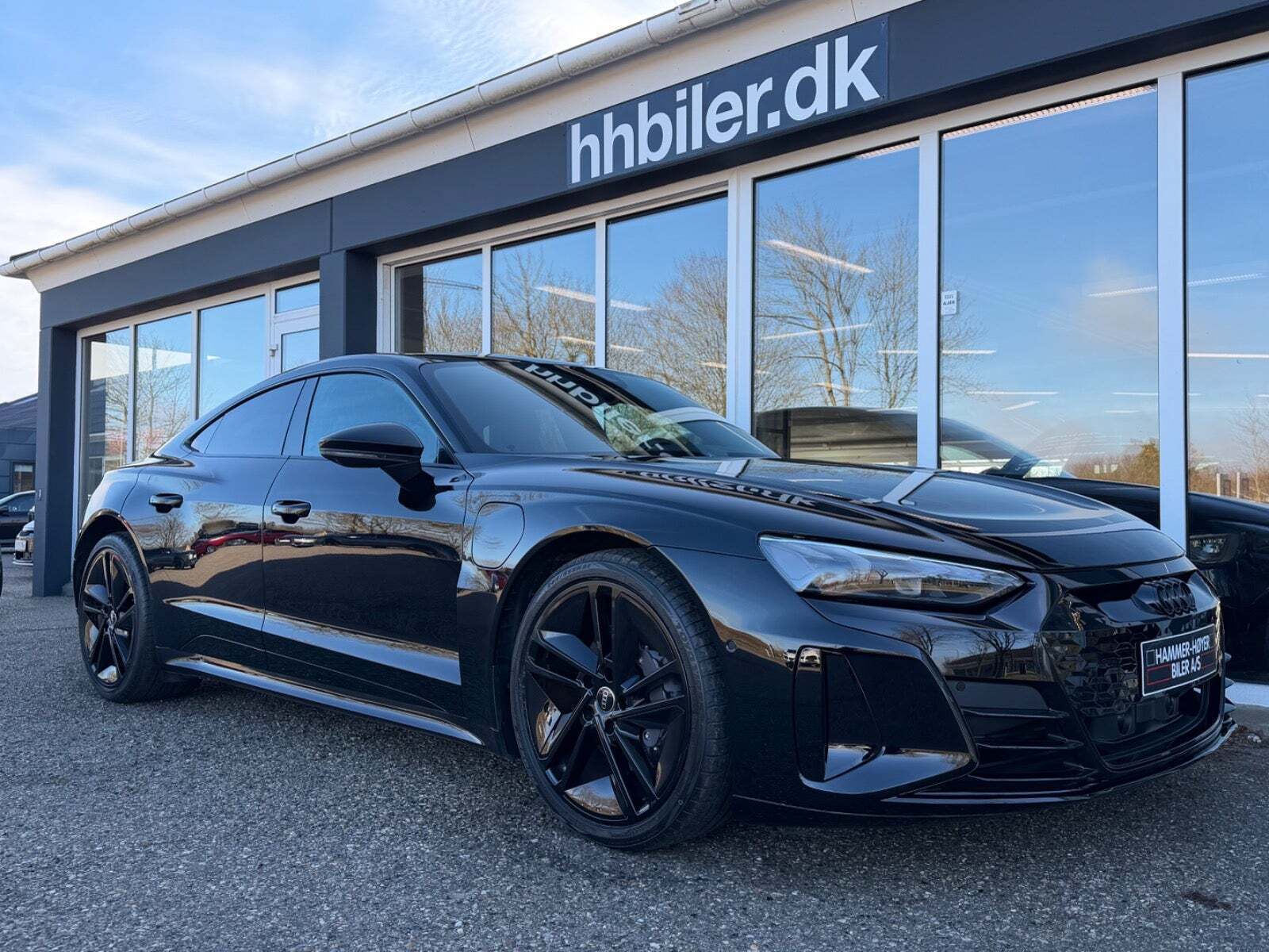 Sort Audi e-tron GT fra 2024