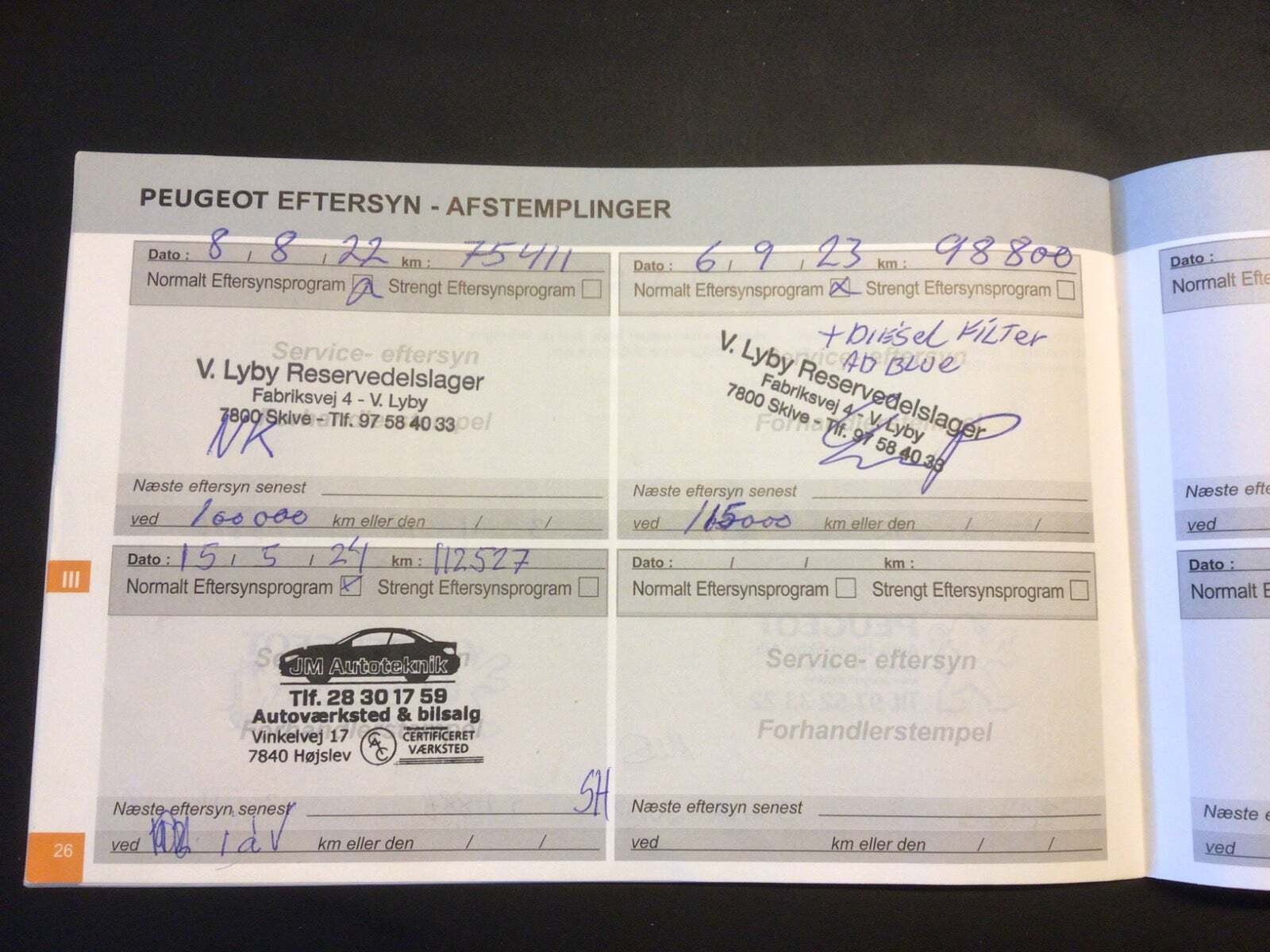 Hvid Peugeot 208 fra 2016