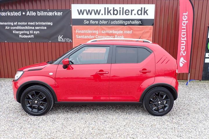 Rød Suzuki Ignis fra 2020