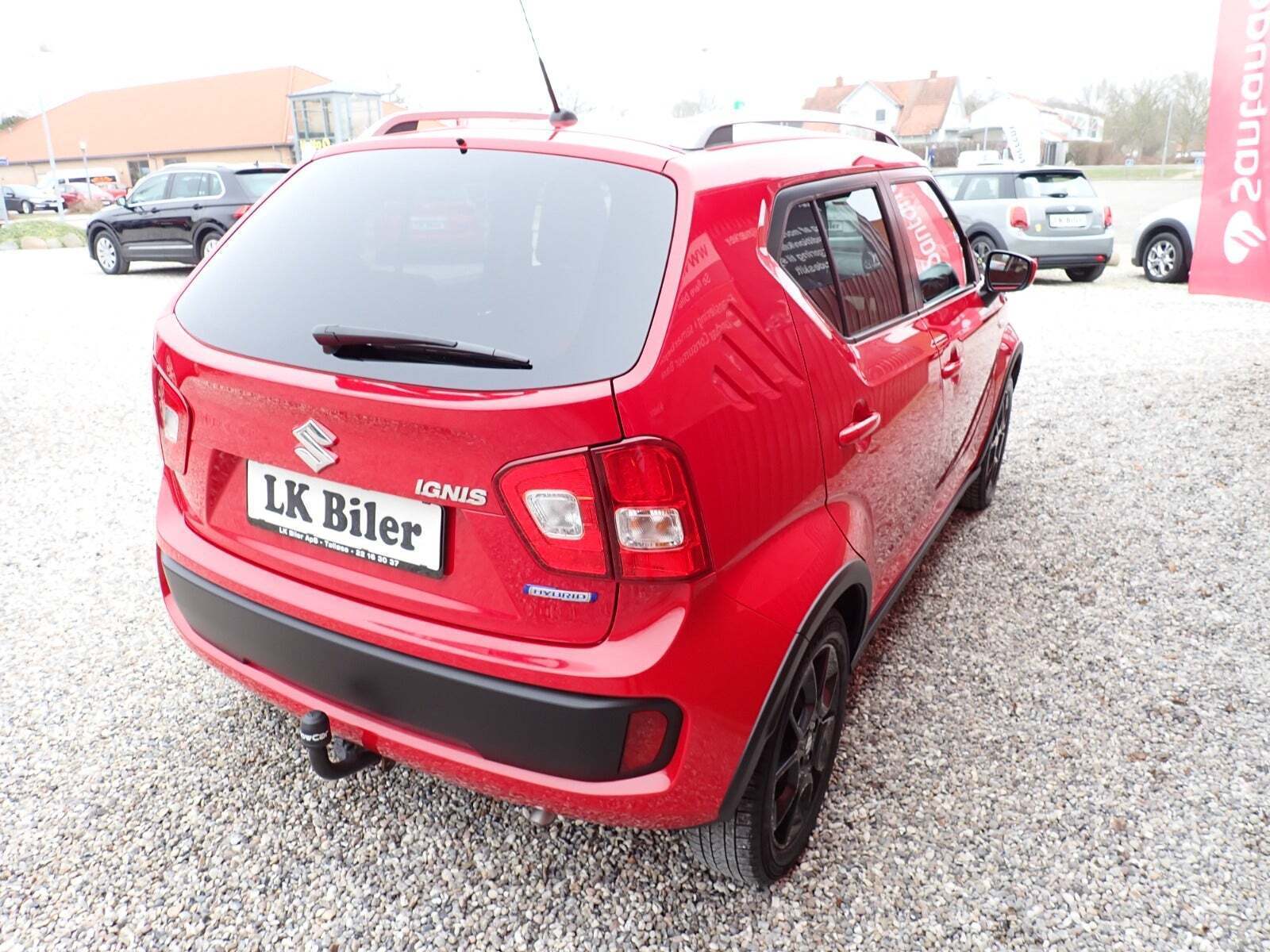 Rød Suzuki Ignis fra 2020