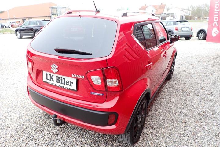 Rød Suzuki Ignis fra 2020