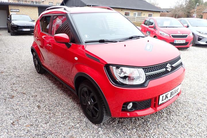 Rød Suzuki Ignis fra 2020