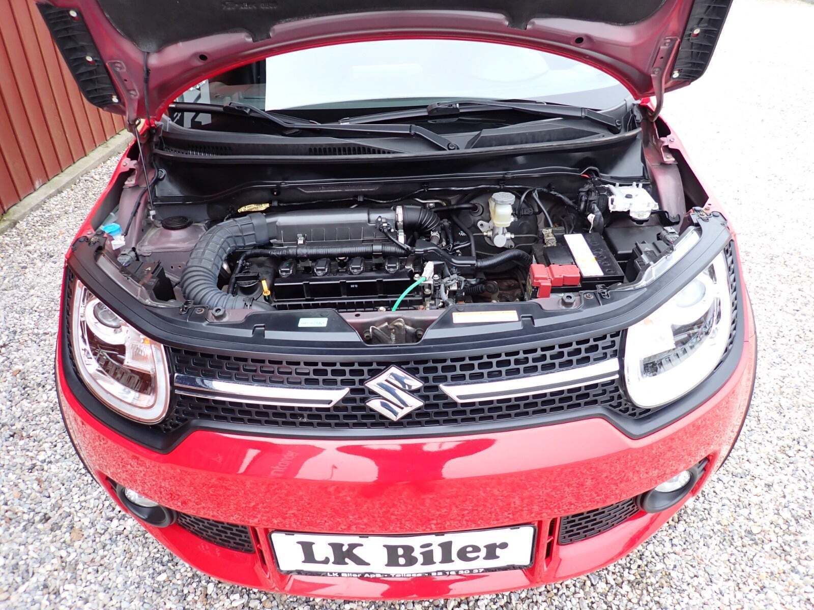 Rød Suzuki Ignis fra 2020