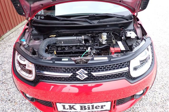 Rød Suzuki Ignis fra 2020