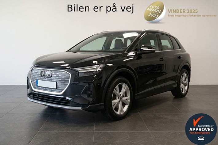 Sort Audi Q4 fra 2024