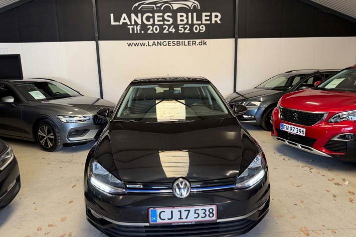 Sort VW Golf VII fra 2018