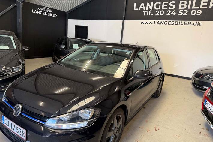 Sort VW Golf VII fra 2018