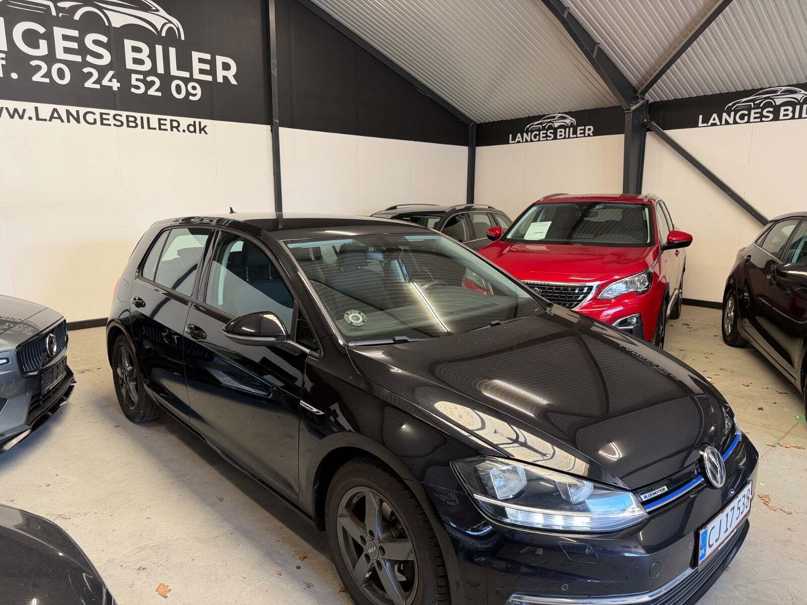 Sort VW Golf VII fra 2018