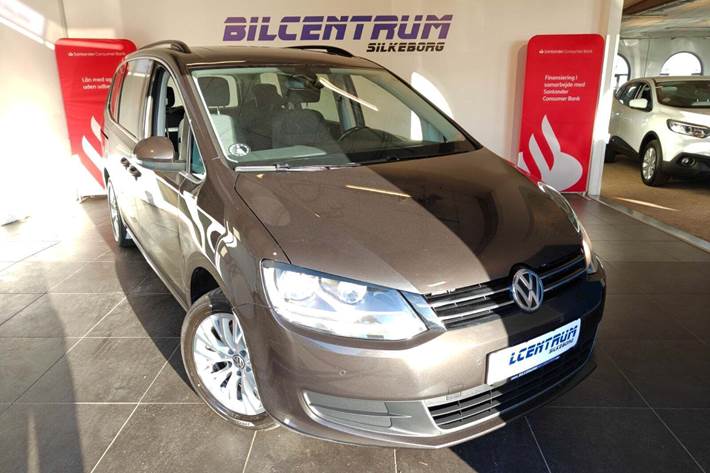 Brun VW Sharan fra 2018
