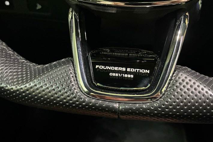 Sort Skoda Enyaq fra 2022